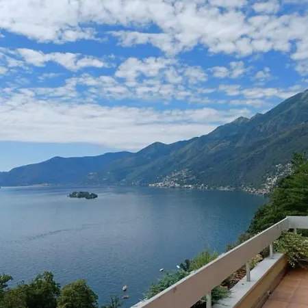 Sollevante Mit Pool Und Fantastischem Seesicht Ascona