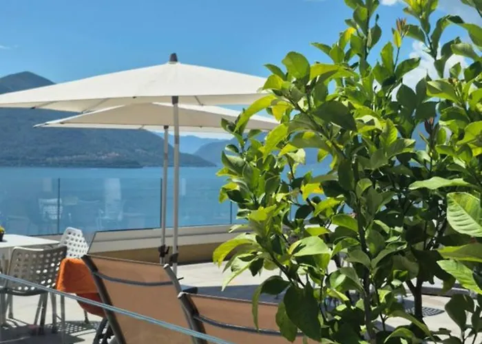 Sollevante Mit Pool Und Fantastischem Seesicht * 阿斯科纳